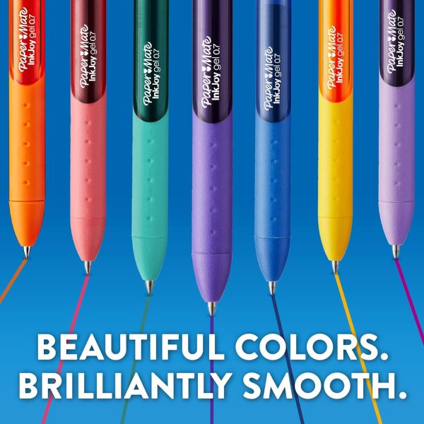 Paper Mate InkJoy Gel Pens Medium Point Assorted 10 Count - Image 4